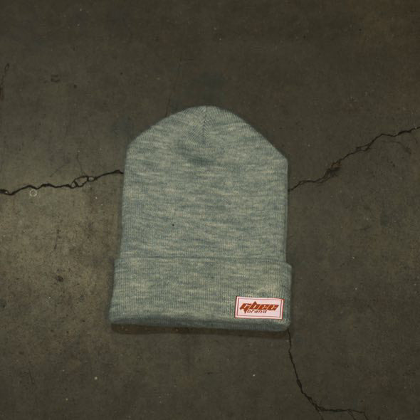 RED LOGO BEANIE