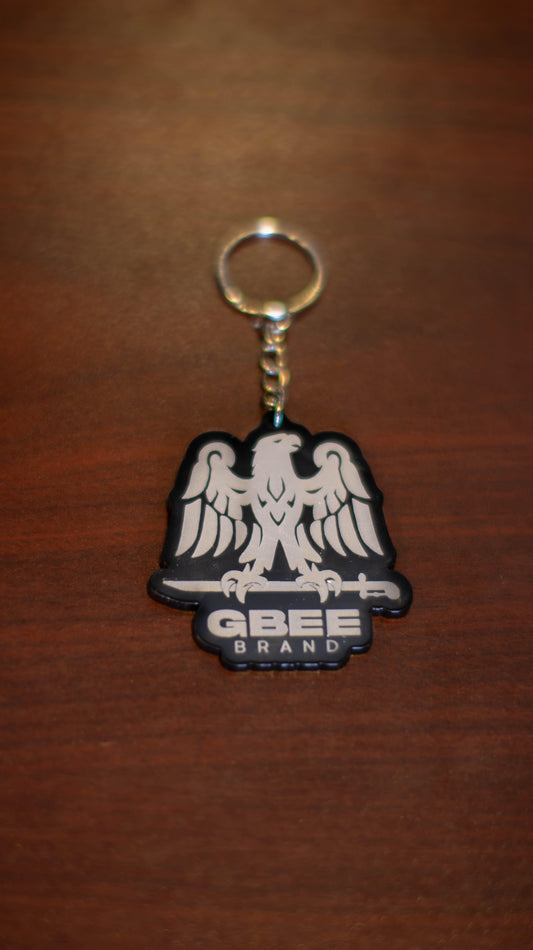 GBEE BRAND LOGO - ACRYLIC KEYCHAIN BLACK